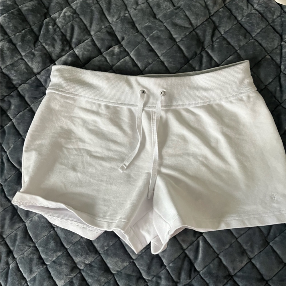 Women's White Casual Shorts